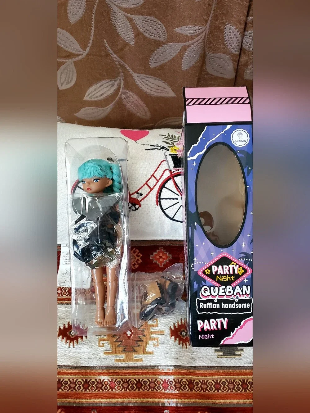 Queban BJD Girls Fashion Dress Up Party Night Cool Girl 9