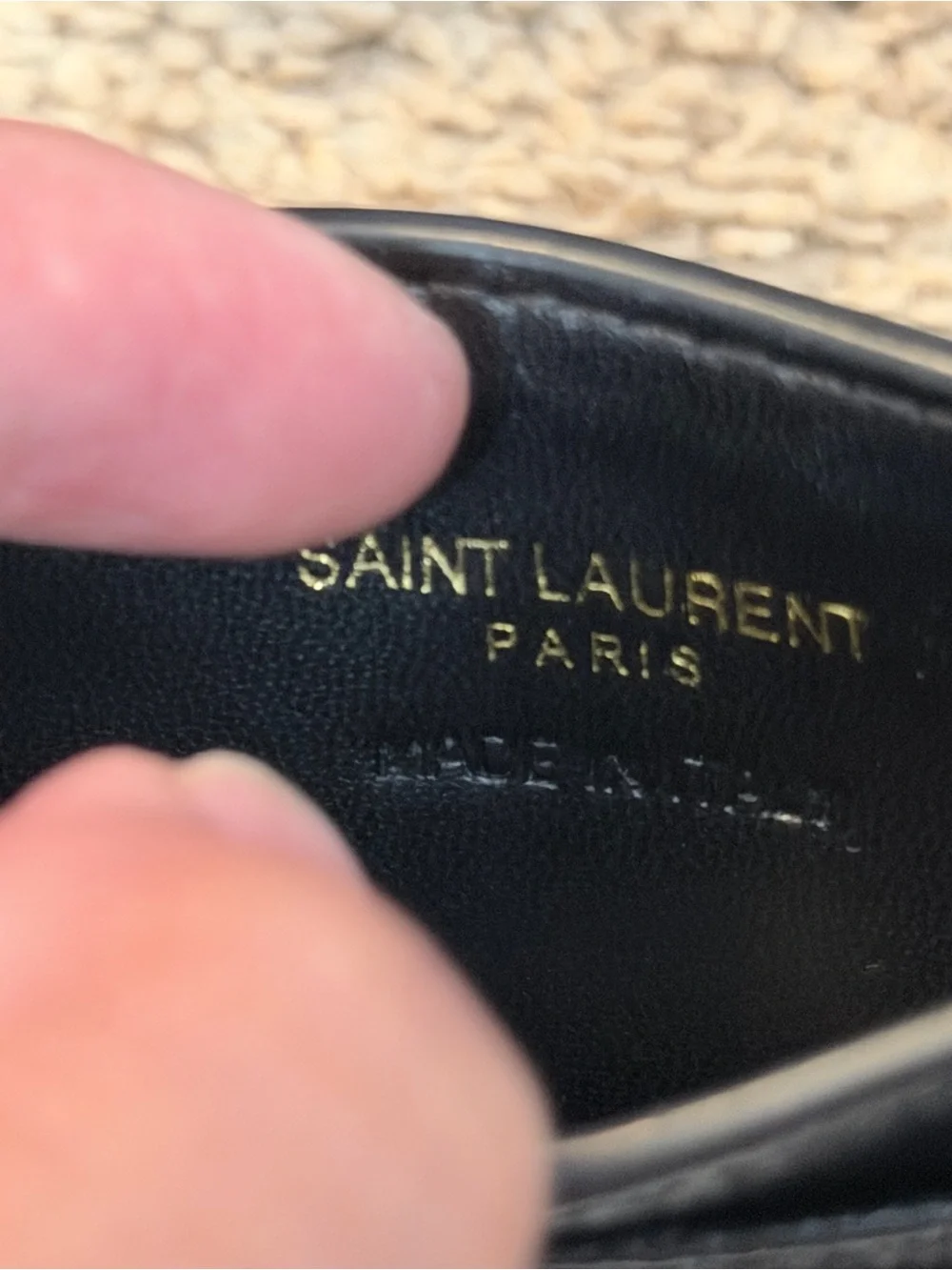 Louis Vuitton ysl card