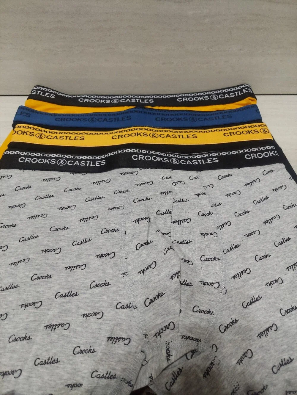 Crooks And Castle Designer Boxer Brief Bundle 4-Pair