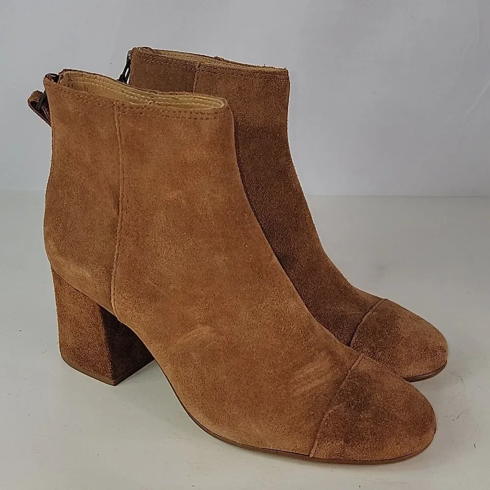 Madewell The Jillian Suede‎ Leather Women's Ankle Boots