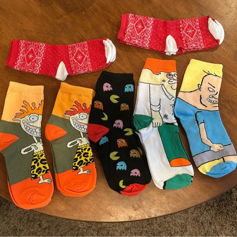 Novelty Cartoon Socks