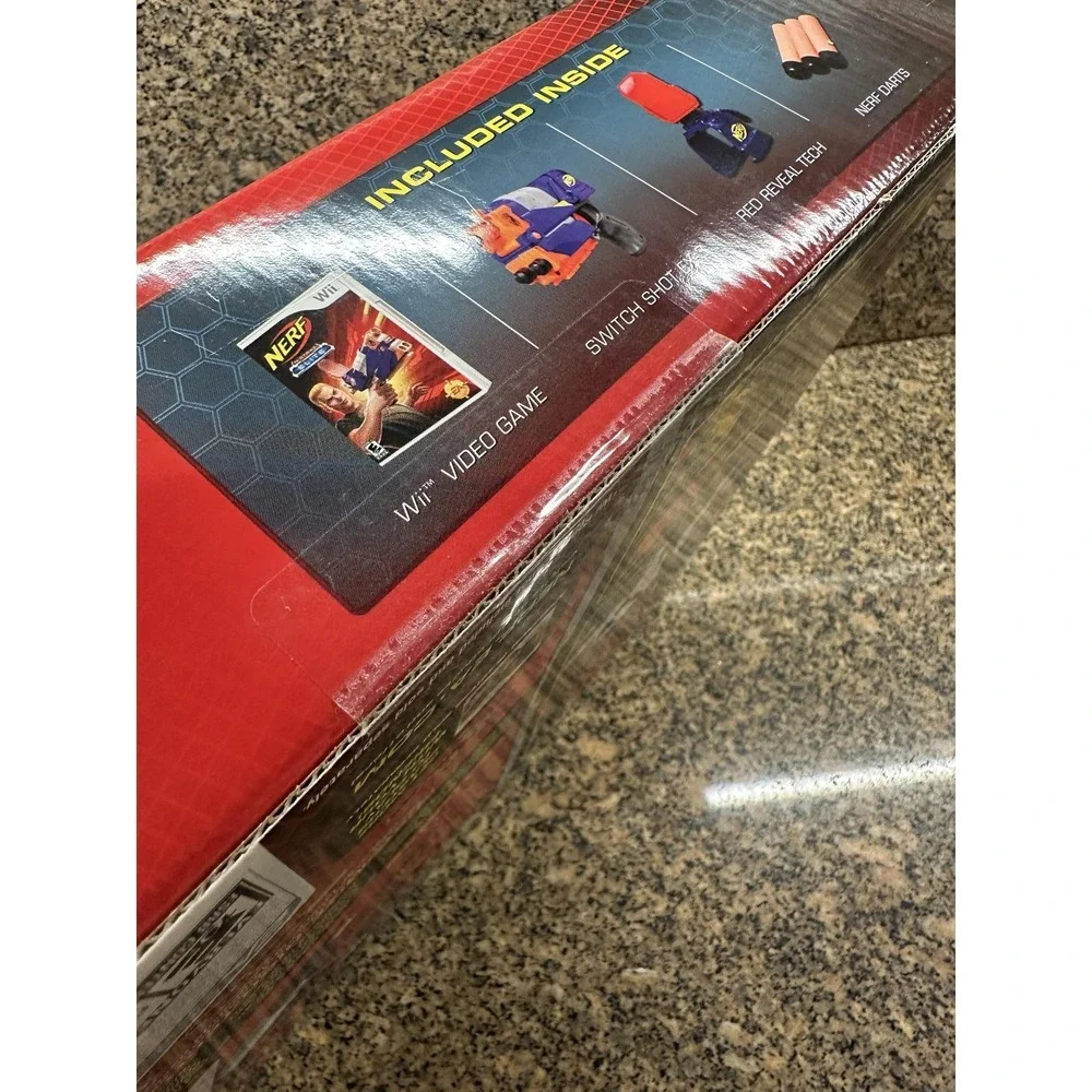 NERF N-Strike Elite Wii Bundle Switch Shot EX-3 Blaster Red‎ Reveal Tech Set