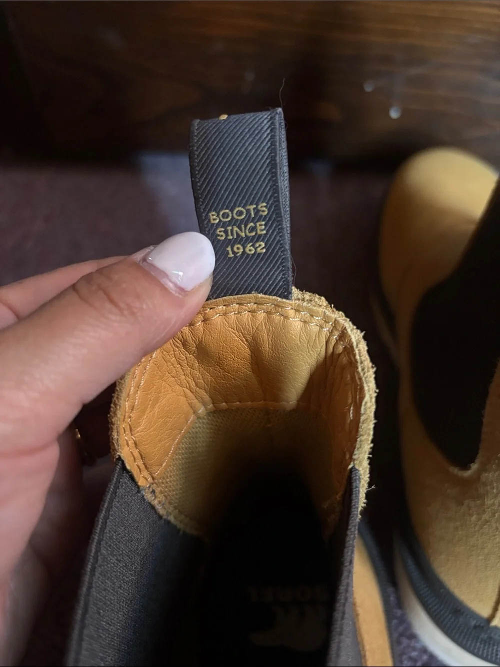 Sorel Leather Chelsea Boots