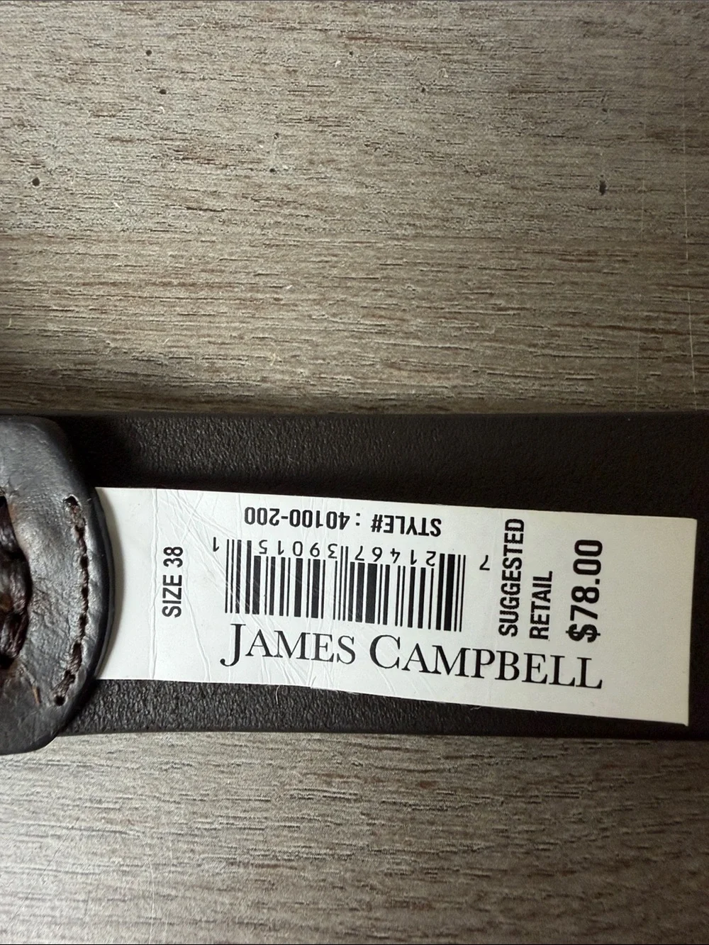 James Campbell rich dark