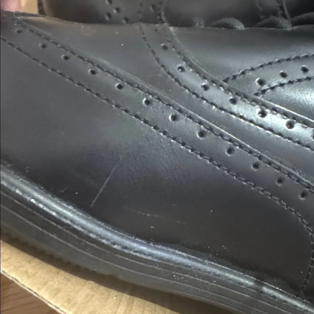Hush Puppies new leather day