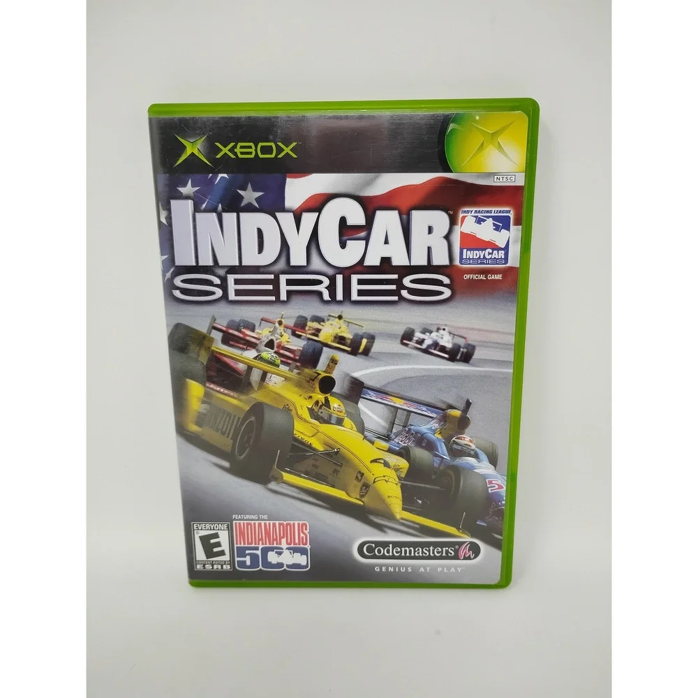 IndyCar Series Xbox 2003 Codemasters Racing Sim Game Complete Disc Case Manual