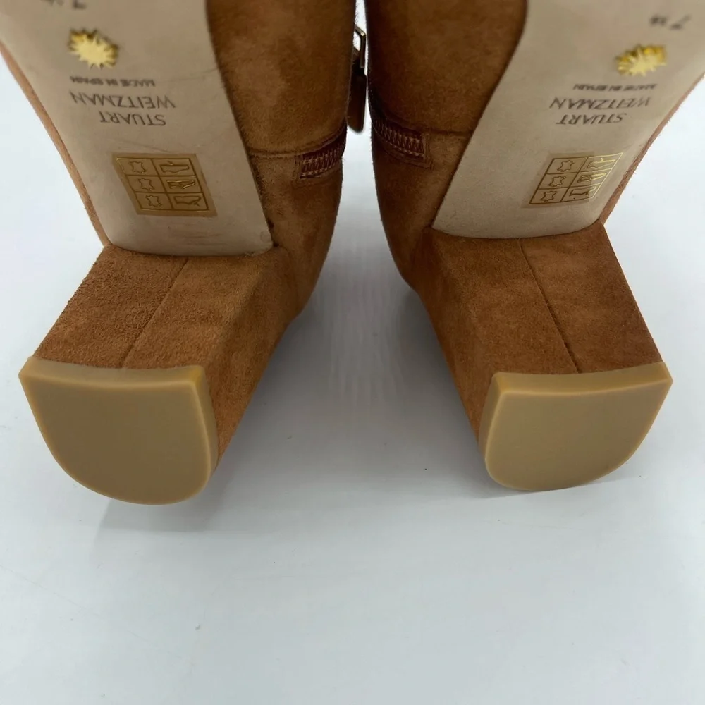 STUART WEITZMAN NOUGAT BOOTIE