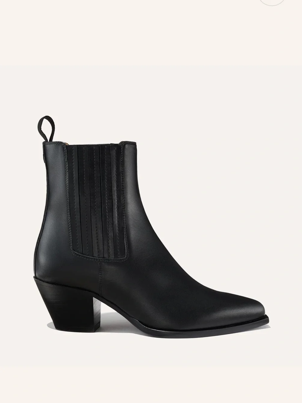 Margaux The Agnes Boot Calf Black
