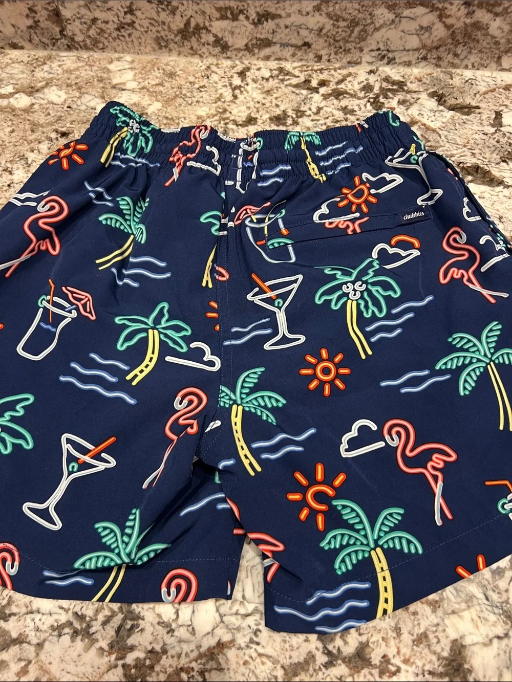 chubbies bold navy