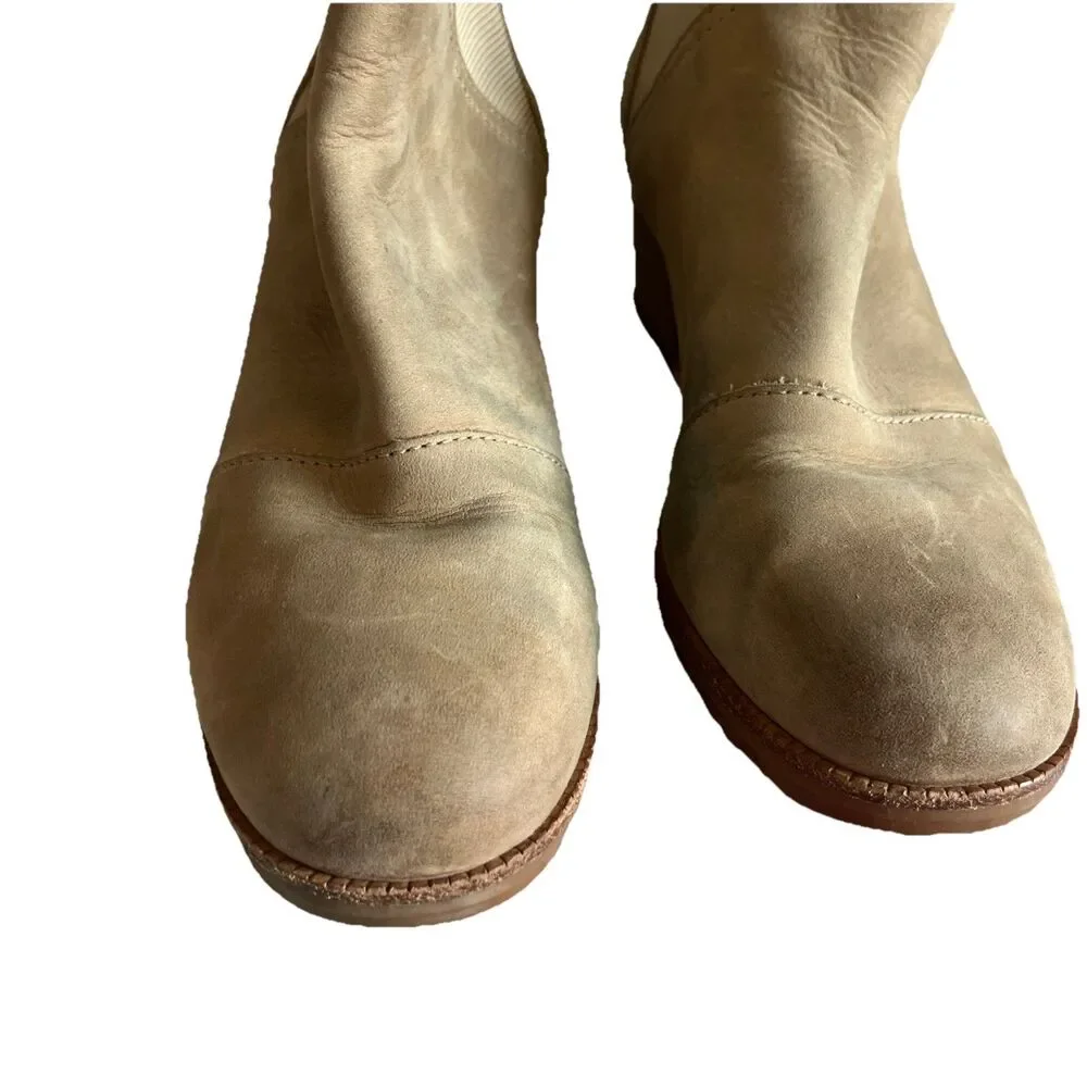 Sorel Women's Cate Chelsea Boot Beige Size 8