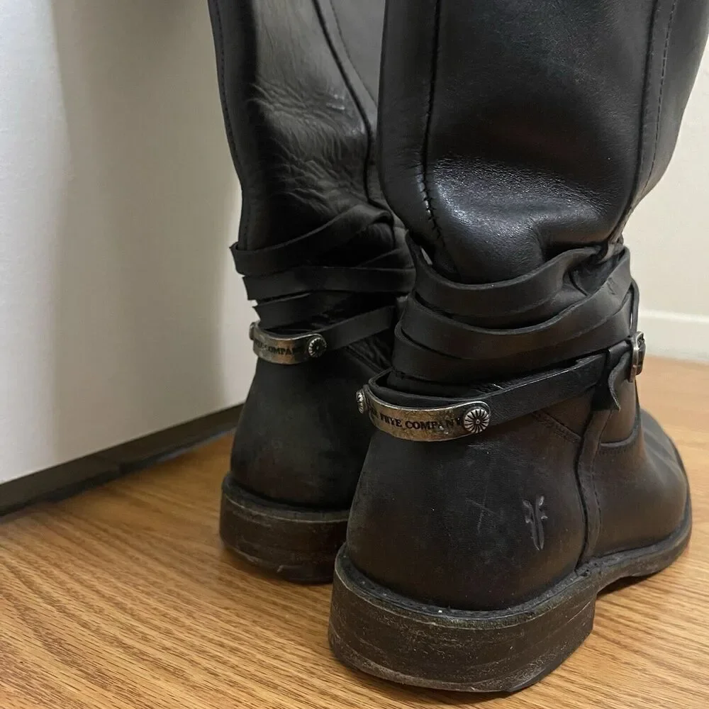 Frye leather black