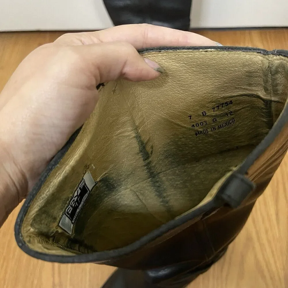 Frye leather black