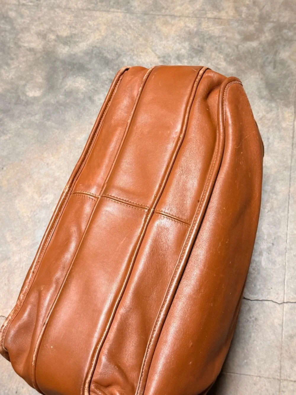 Coach leather briefcase