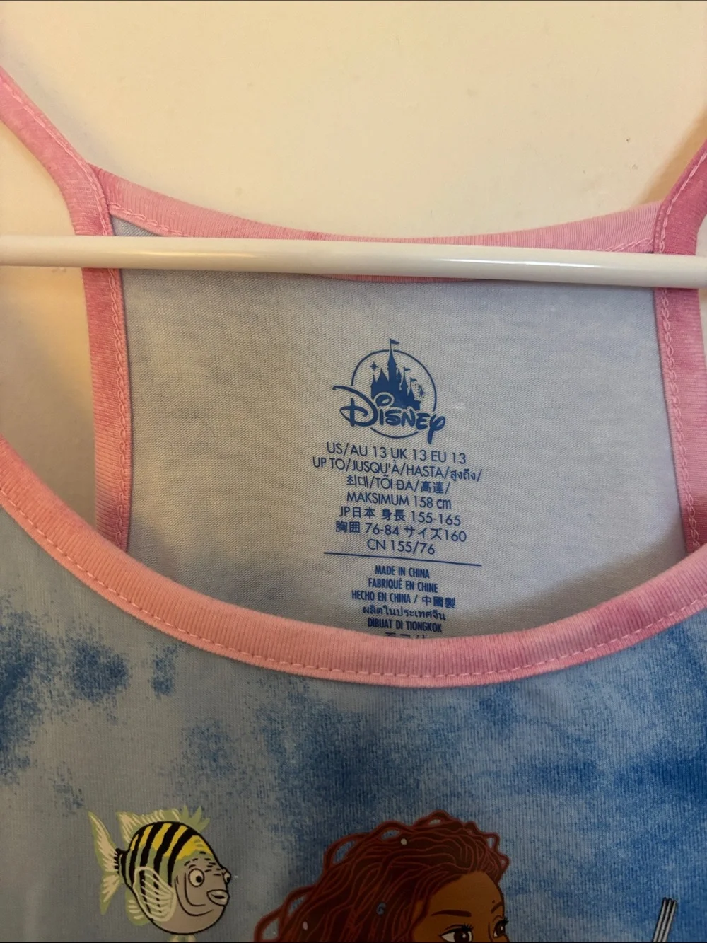 Disney sleeveless tie
