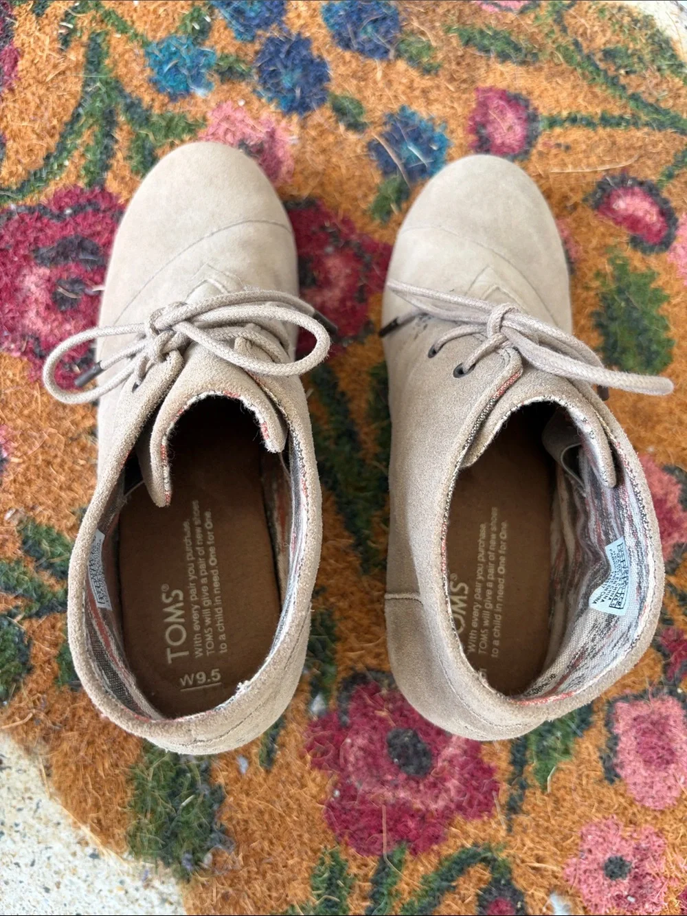Toms shade suede