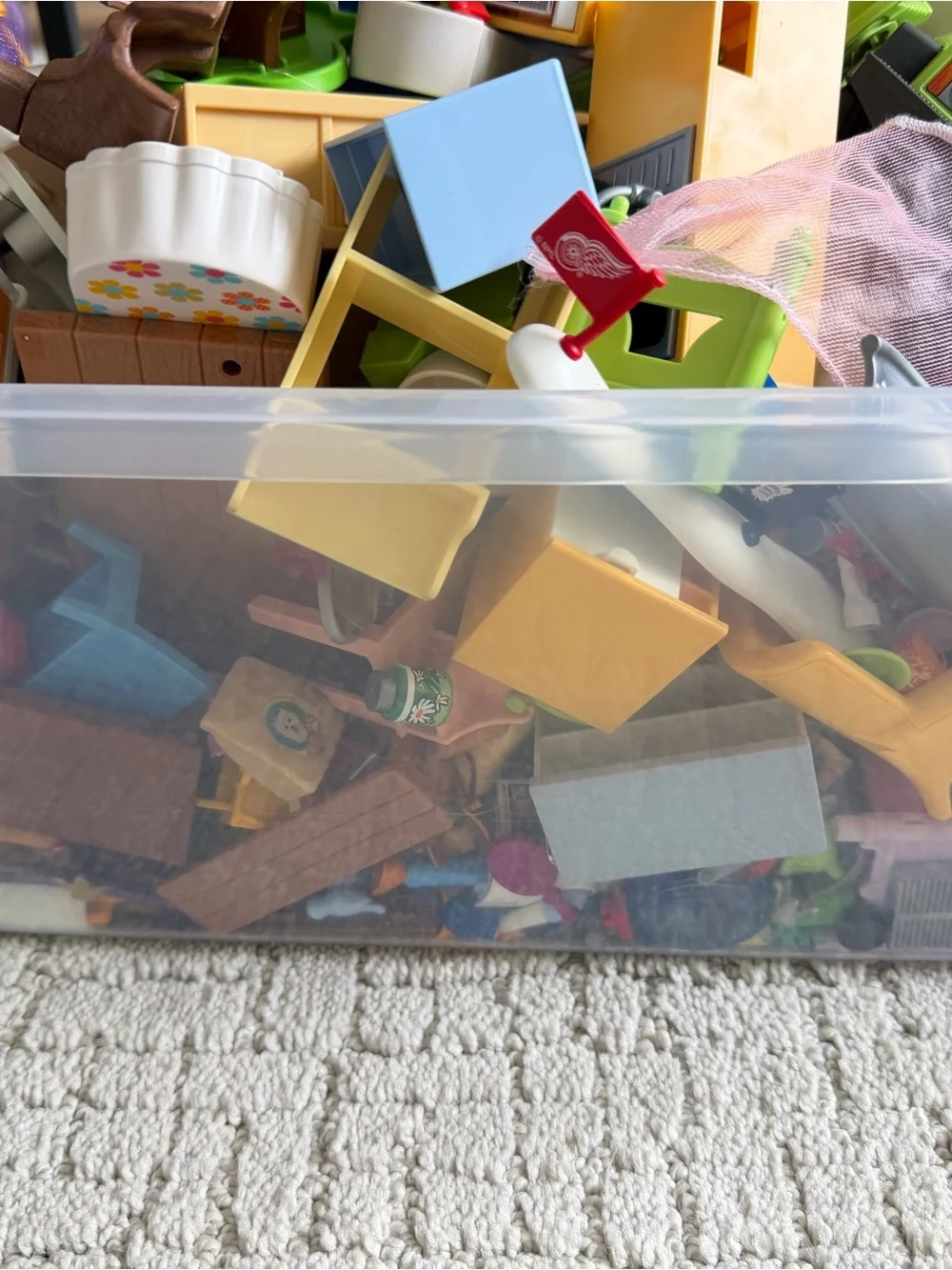 Playmobil large bin