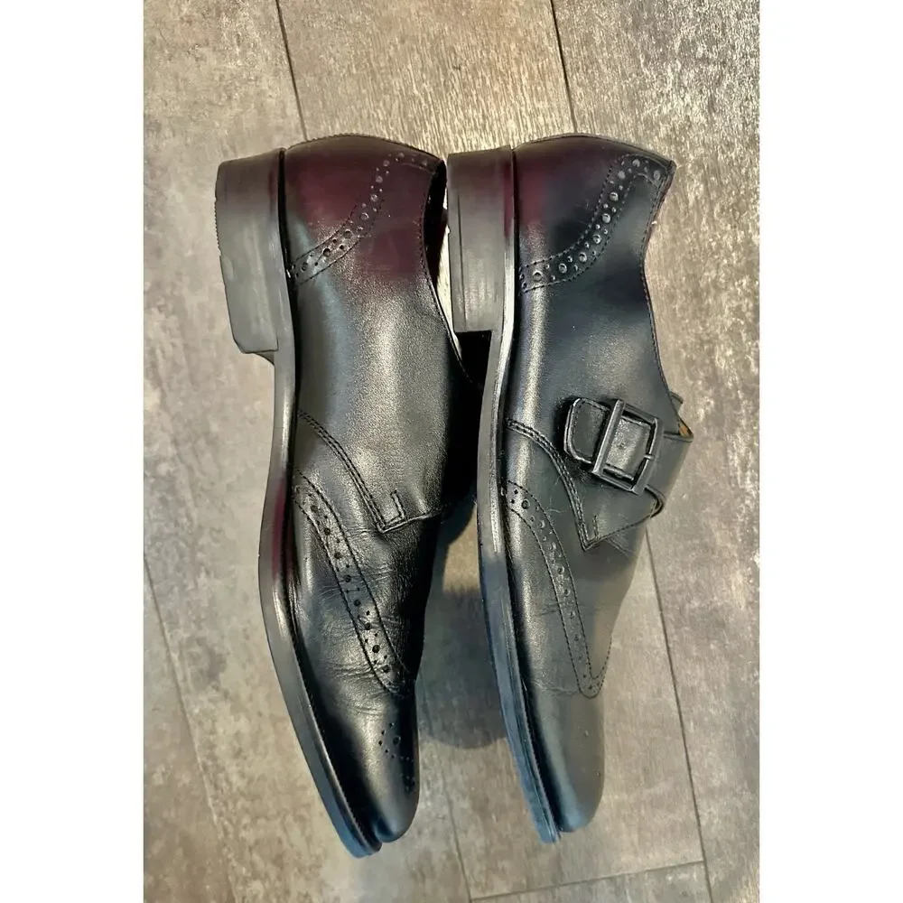 M&S Leather Monk Strap Brogues from the Marks & Spencer