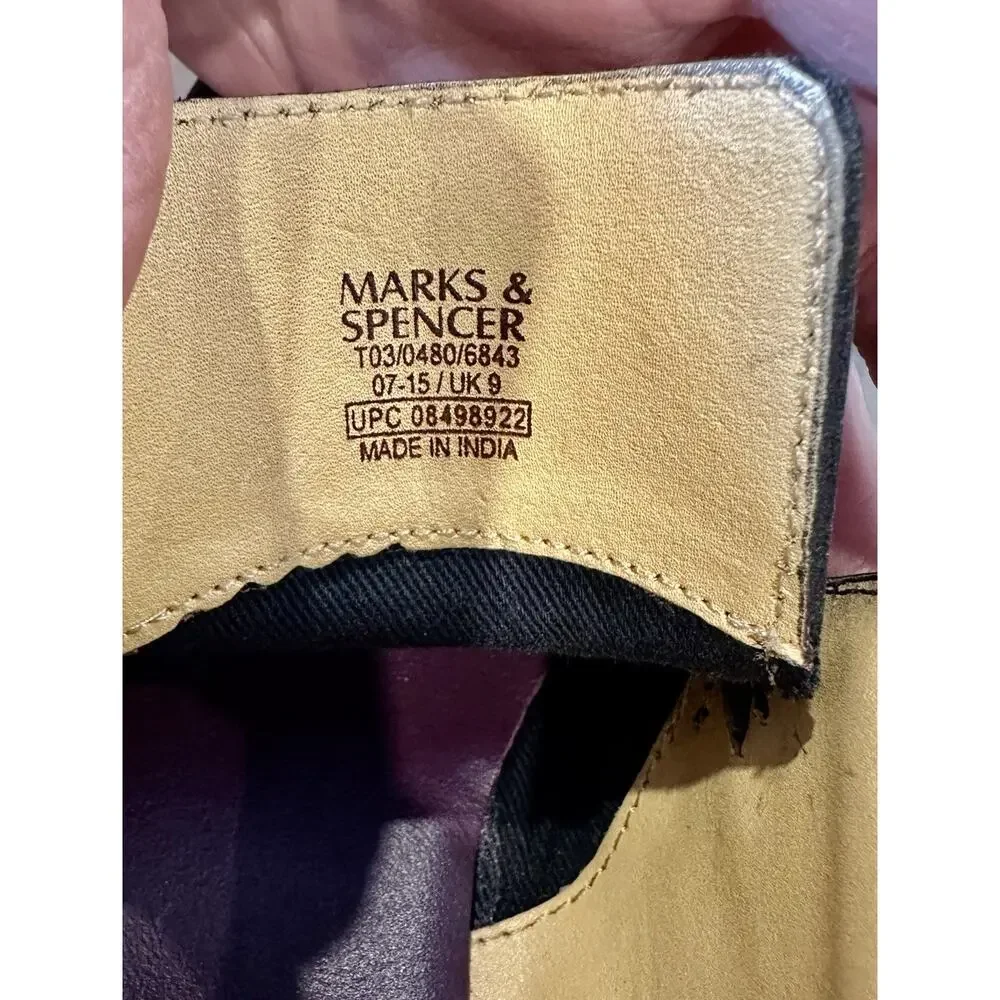 M&S Leather Monk Strap Brogues from the Marks & Spencer