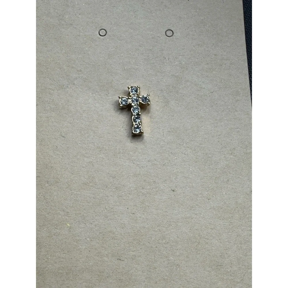 Cross CZ Charm or Pendant