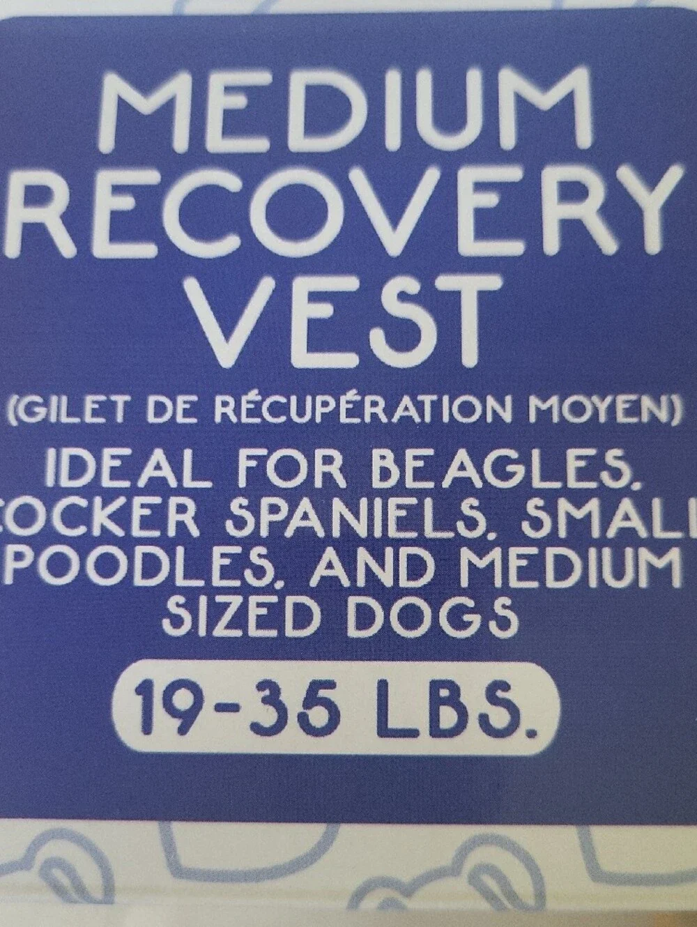 Calm Paws premium recovery