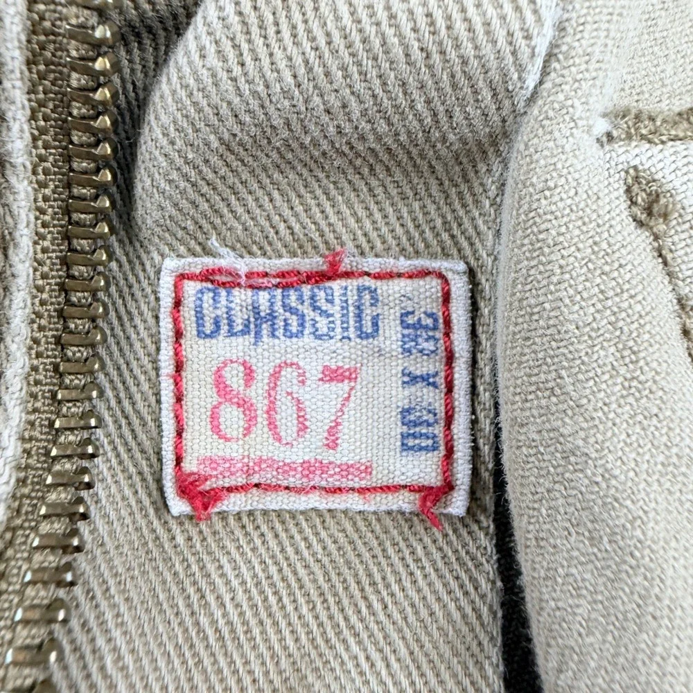Polo Ralph Lauren Classic 867 Cutoff Shorts Tan Khaki Men's 32