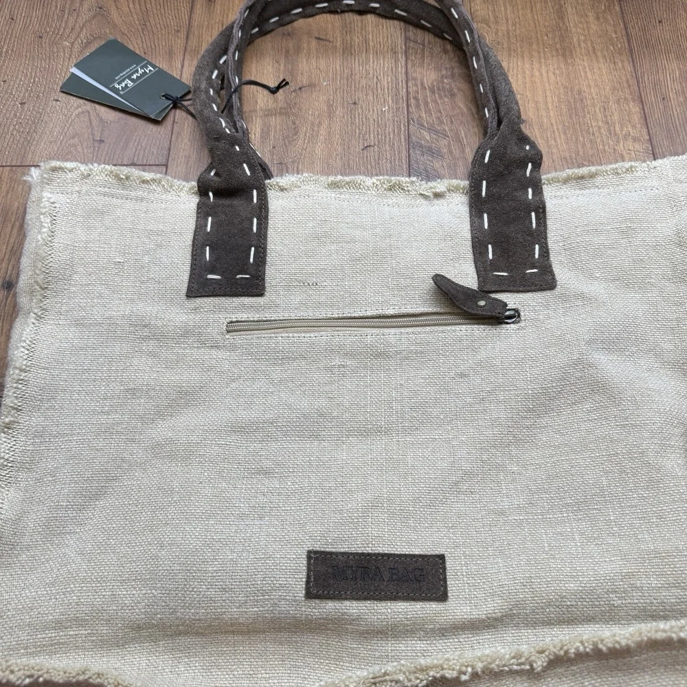 Myra NWT Handbags Signature Line Small Tote Bag Vtg French Design NEW Market