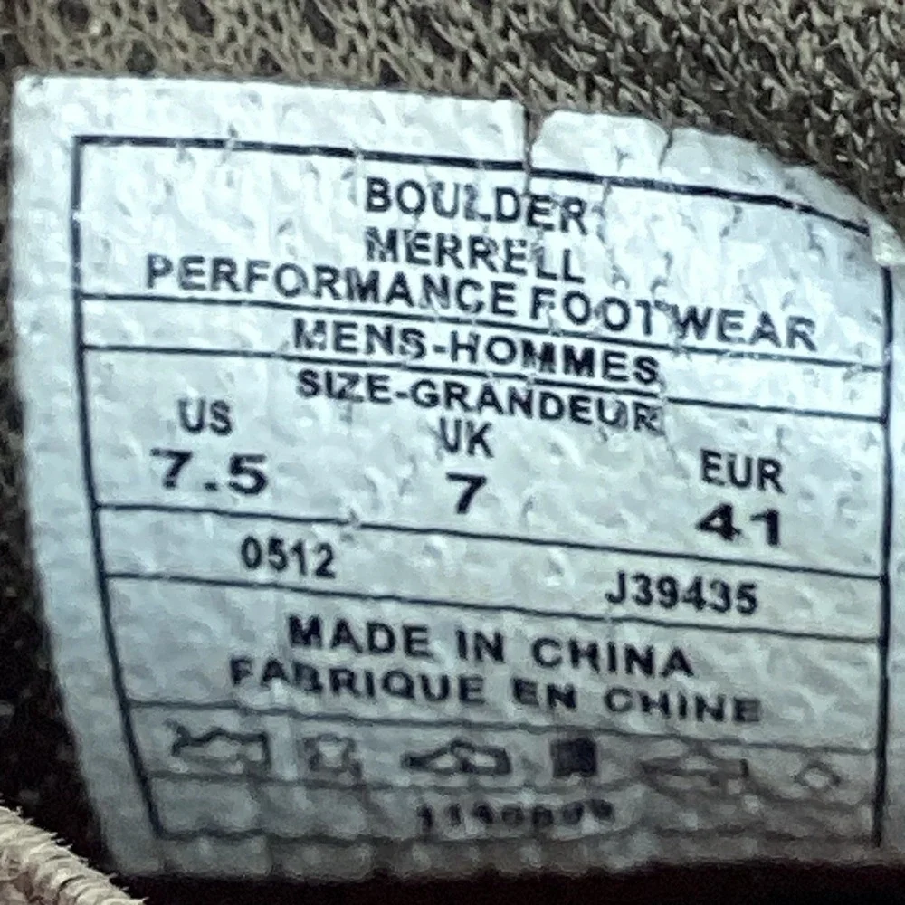 Merrell pre owned