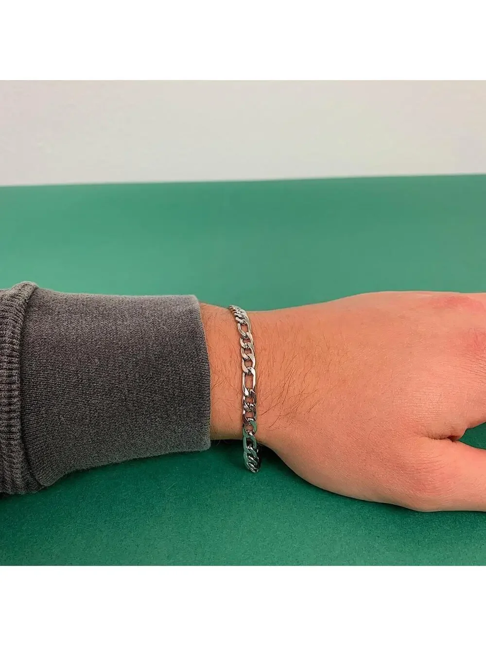 N/A #punk #silverbraclet #streetwear