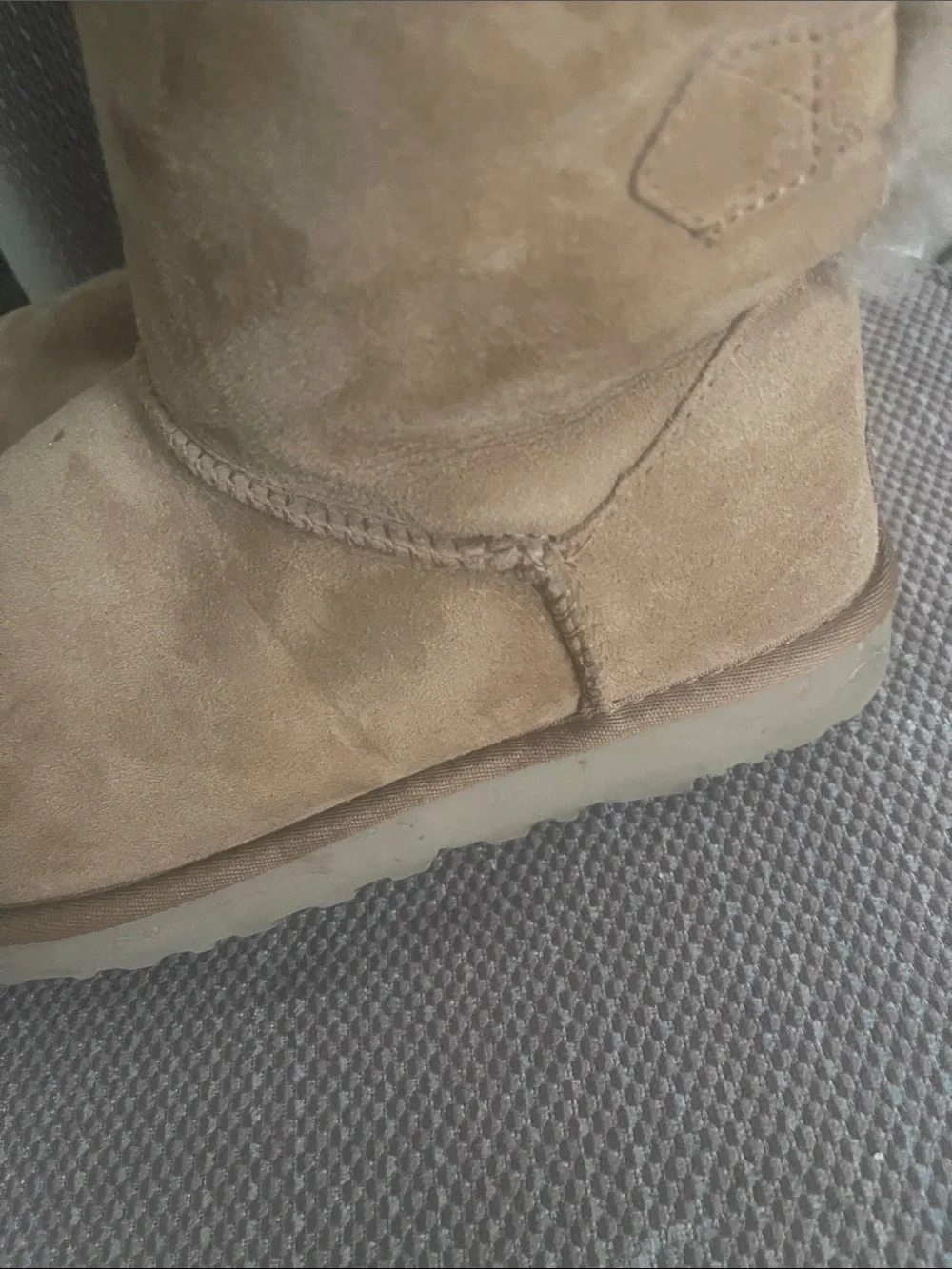 UGG plush shearling