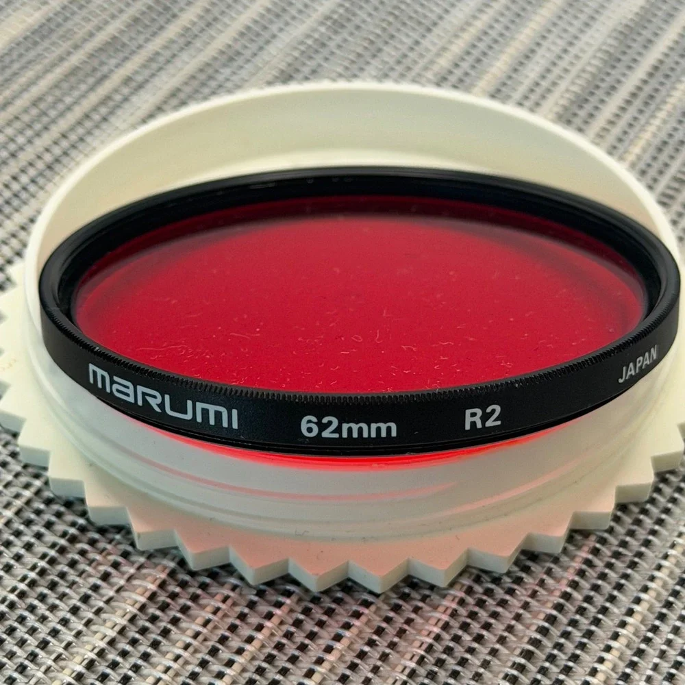 Marumi 62mm R2 Red Filter for Black and White Photography Made in Japan Glass