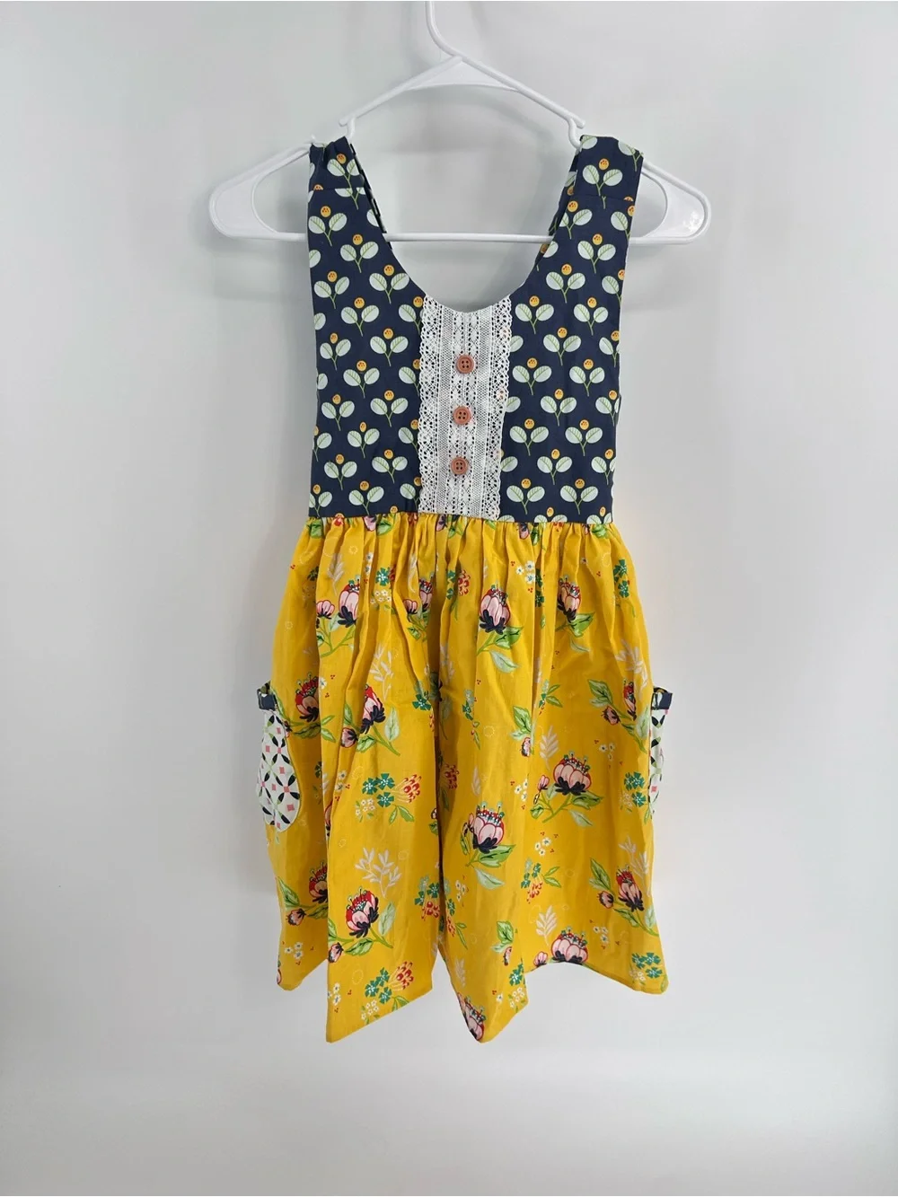 NWT Widdle Me Boutique Girls Dress - Boho Design - Size 12