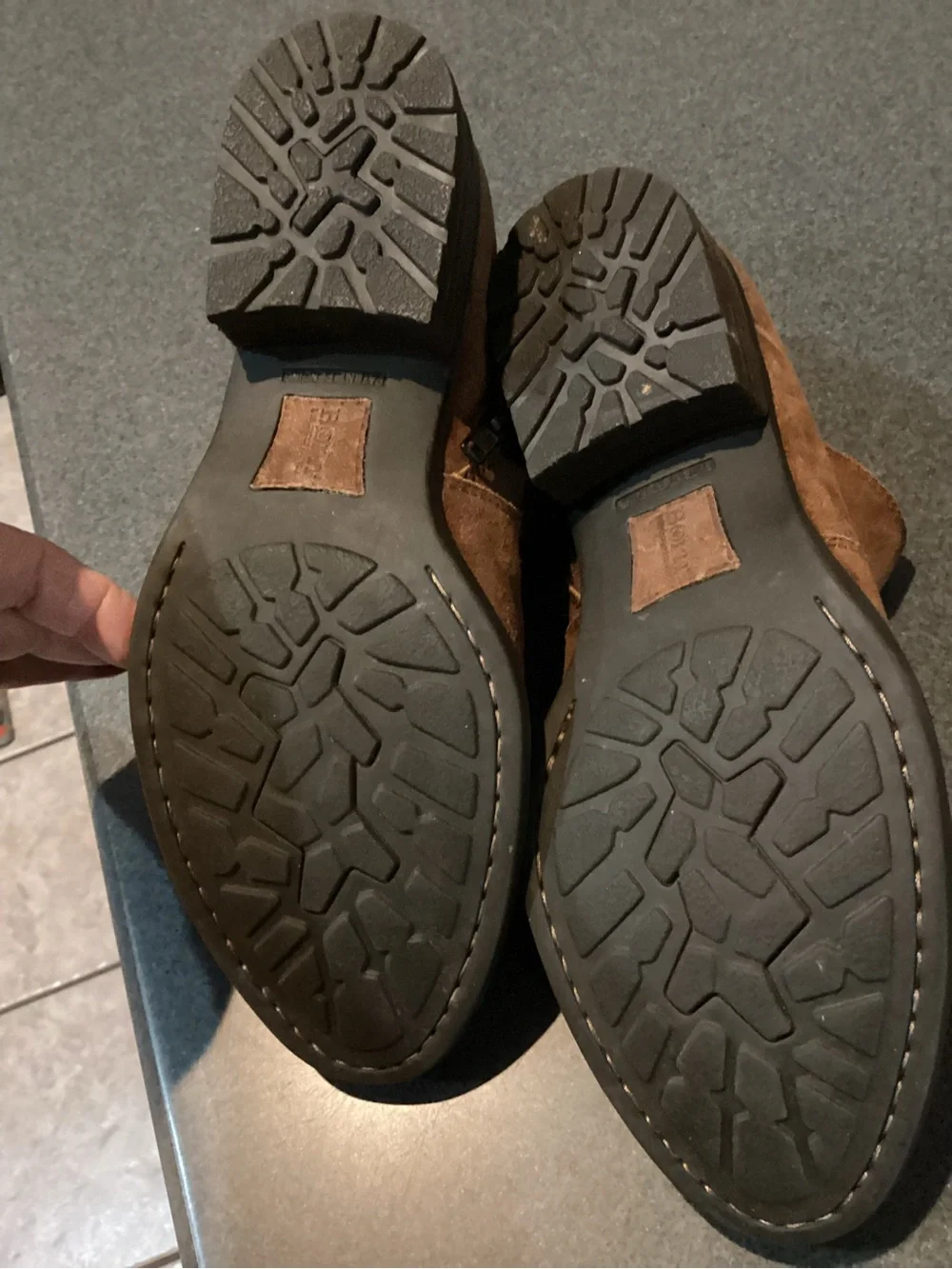 Born suede ankle