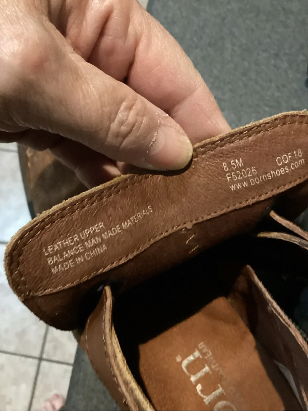 Born suede ankle