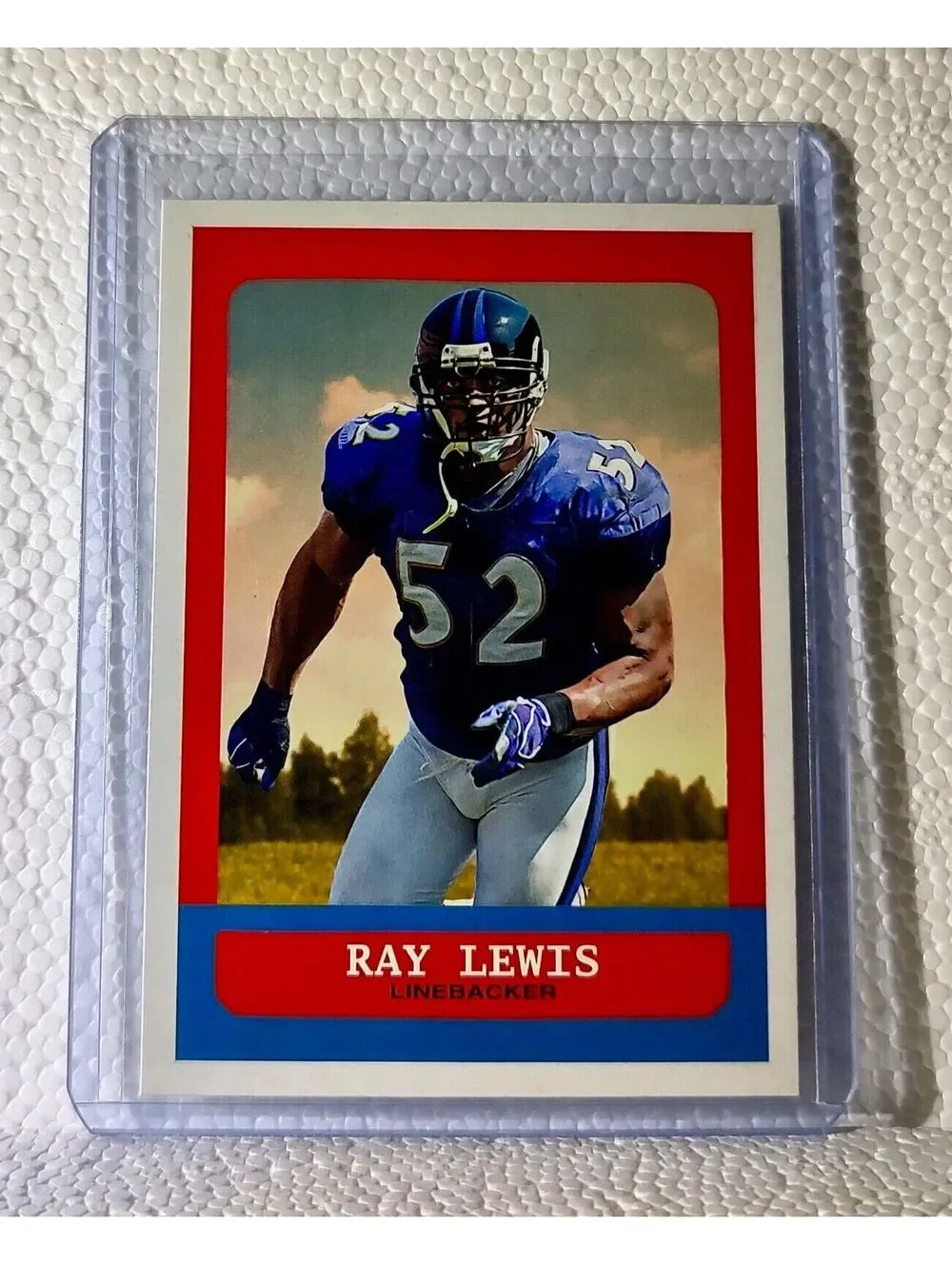 Ray Lewis 2023 Topps Finest NFL #365 Football Card Baltimore Ravens