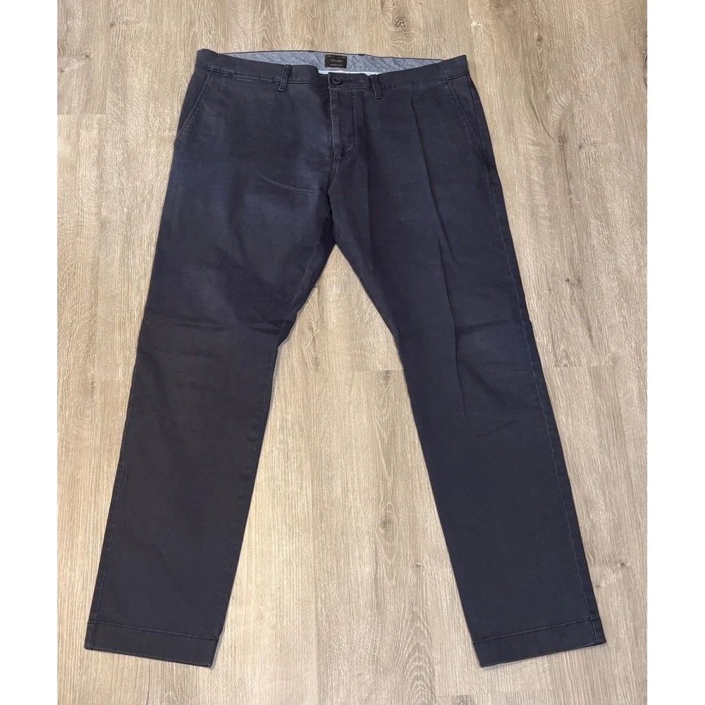 J.Crew 484 Slim Fit Stretch Chino Pants Mens 34x30 Navy Blue AR885 SP23