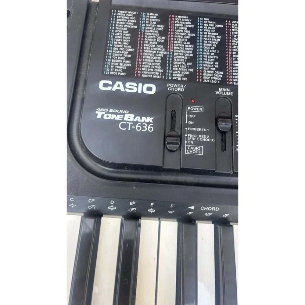 Casio ct 636