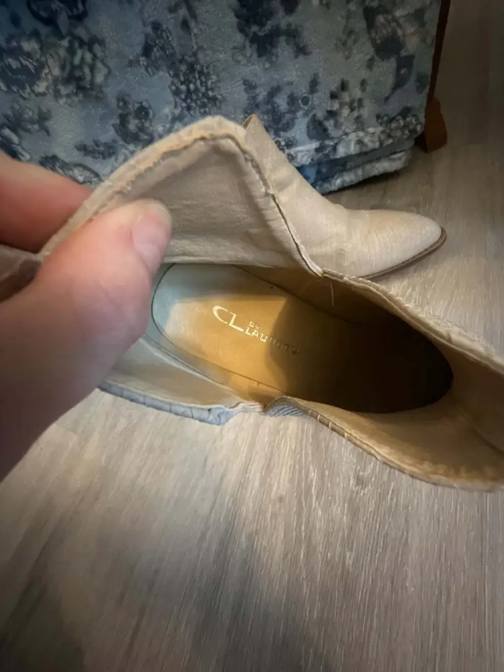 CL by Laundry toe ankle before