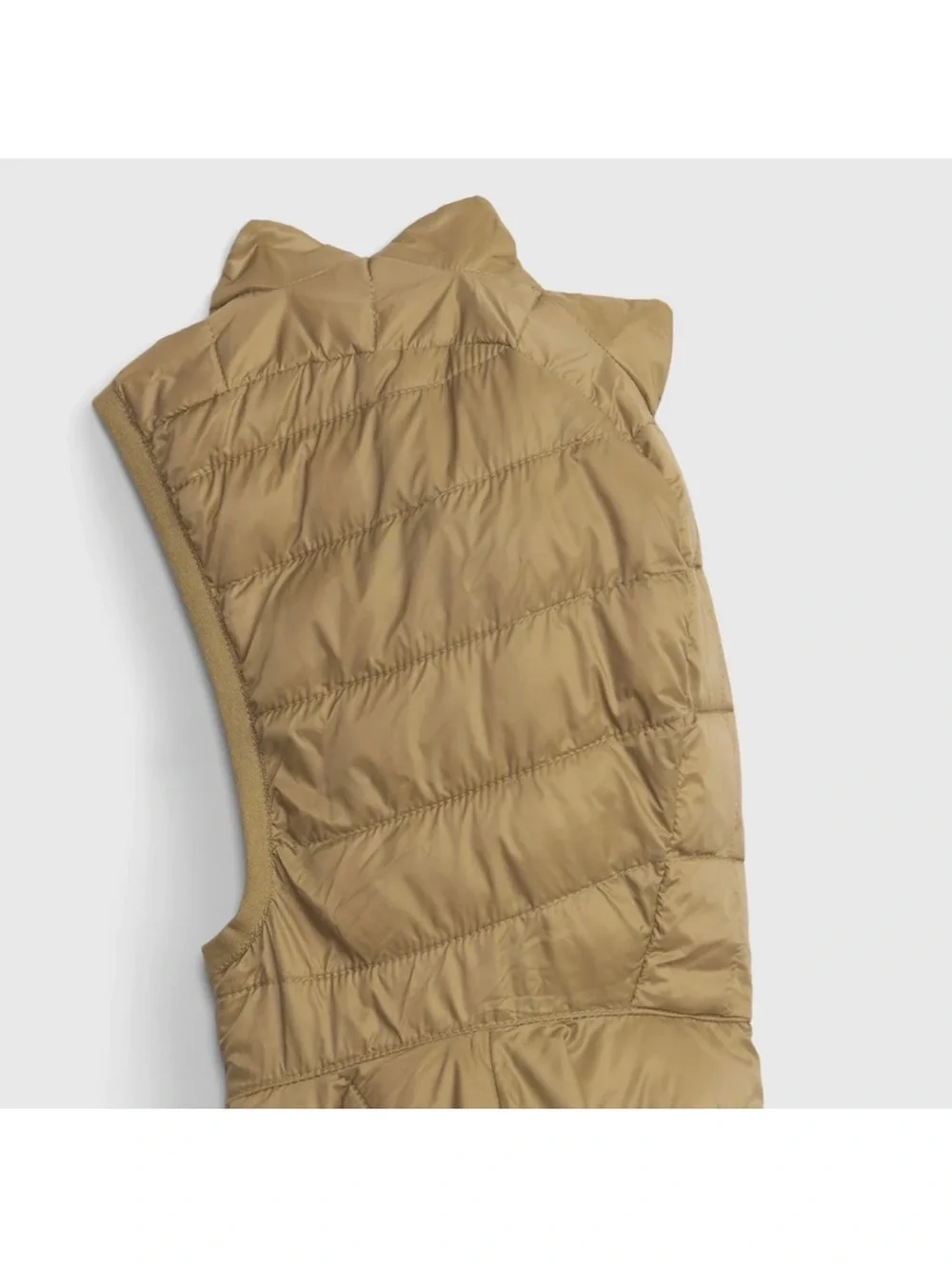 GAP Primaloft Kids Lightweight Hooded Puffer Jacket - Tan