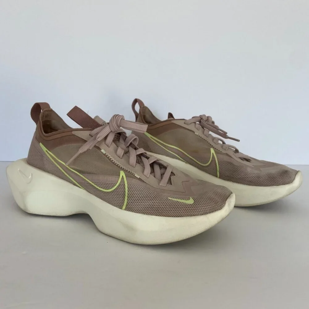 Nike Fossil Stone, Barely Volt, & Beige Vista Lite Sneakers