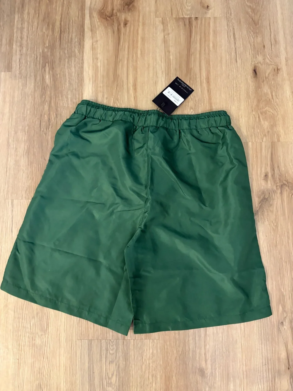 N/A woven elastic shorts