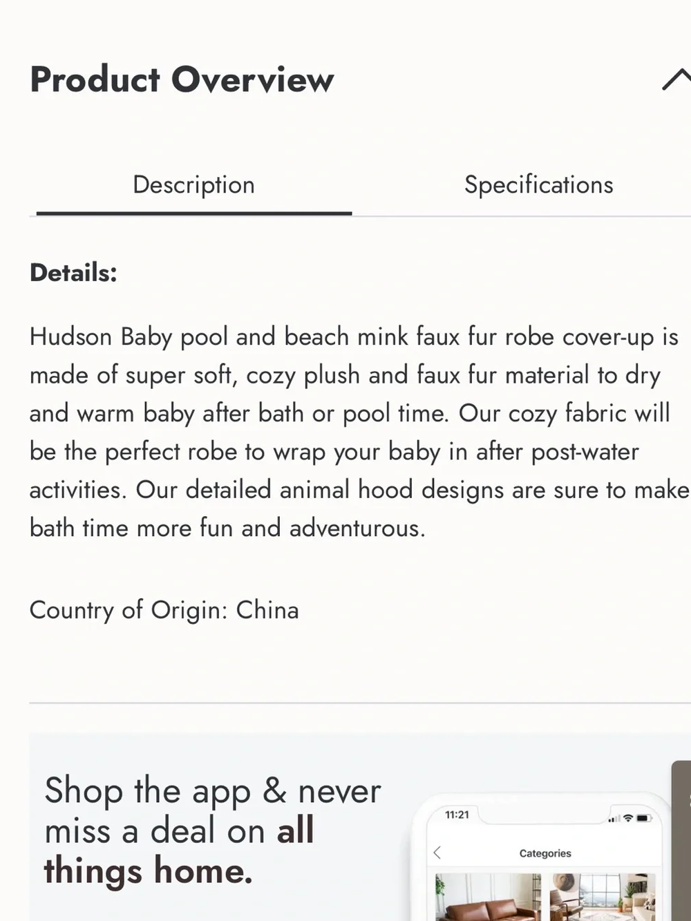Hudson Baby plush hooded