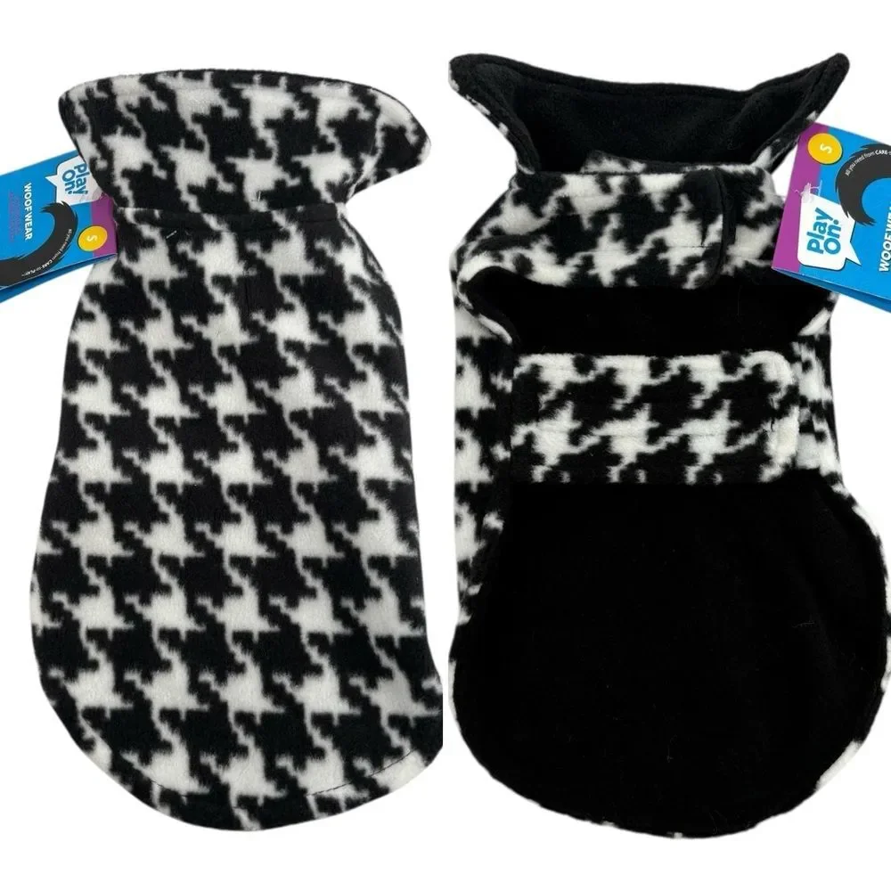 Small Pet Fleece Blanket Sweater (set of 3)