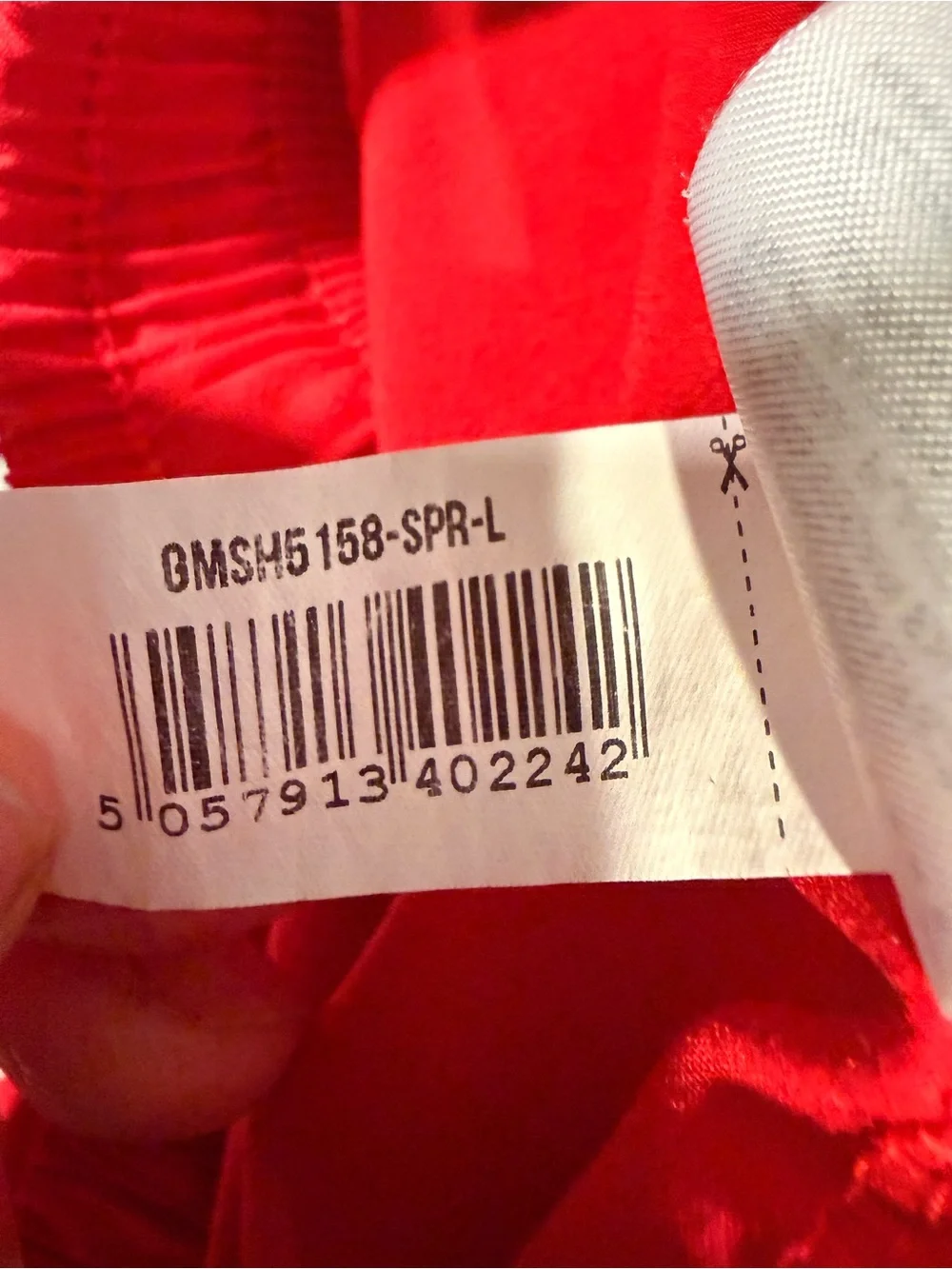 Gymshark Arrival 5” Shorts Red Size Large