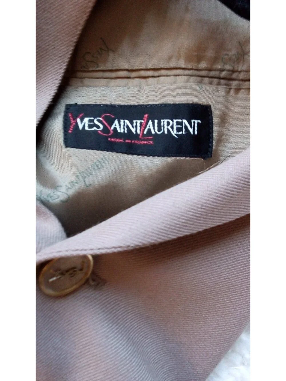 Vintage Yves Saint Laurent 3-Piece Suit (Blazer + Vest + Pants) US (36L)