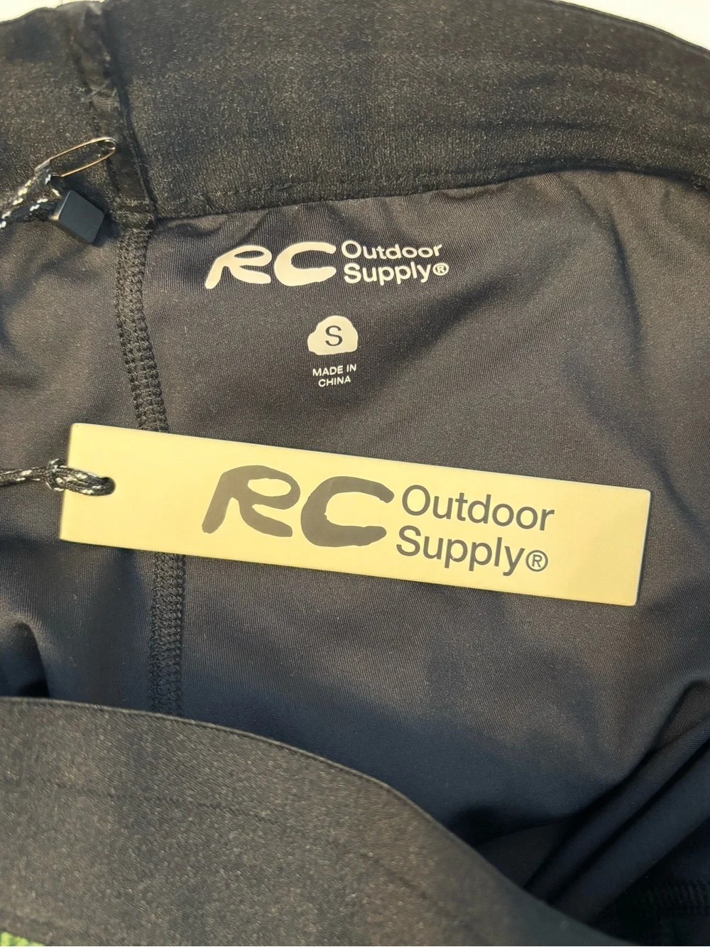 RC Outdoor Supply Men's Nylon Ripstop 2-in-1 Running Shorts Green Lined Sz S NWT