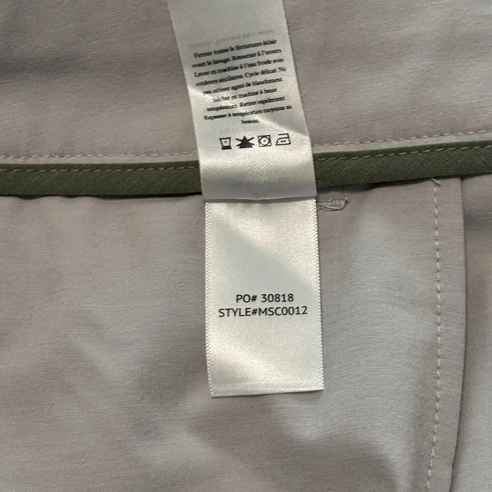 Faherty Men's All Day Cotton Blend 9” Inseam Casual Stone Color 33 Hiking