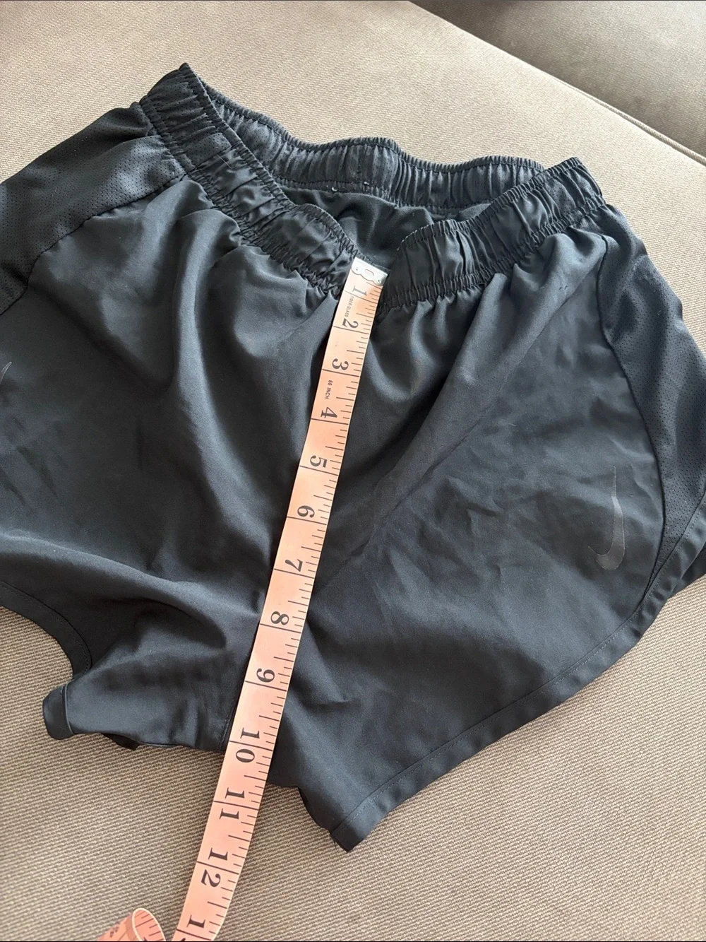 Nike Women's Dark Gray/Black Athletic Shorts