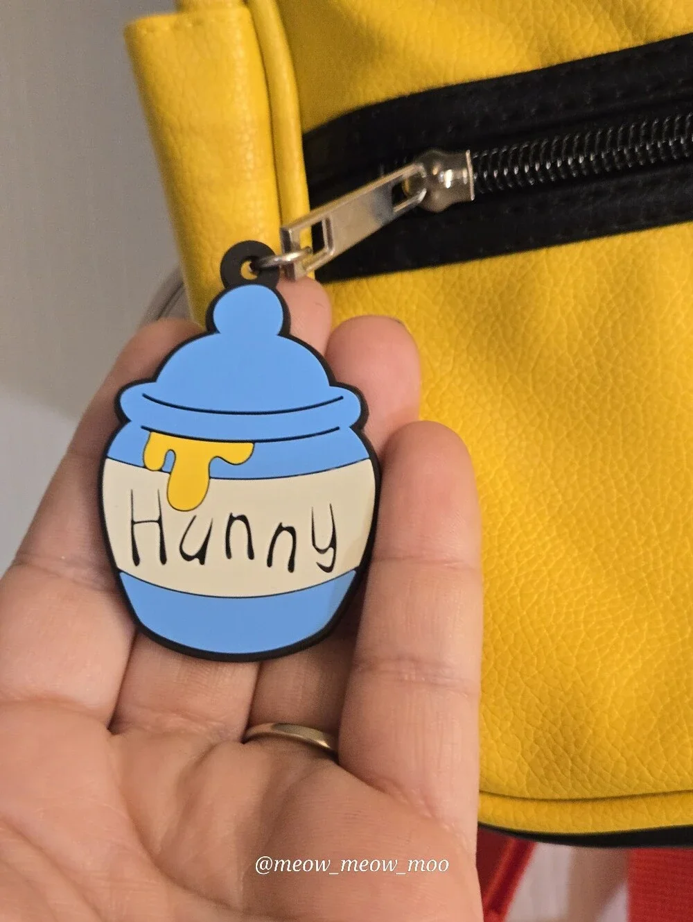 Winnie the Pooh Mini Backpack w/ Detachable Pouch & Hunny Charm