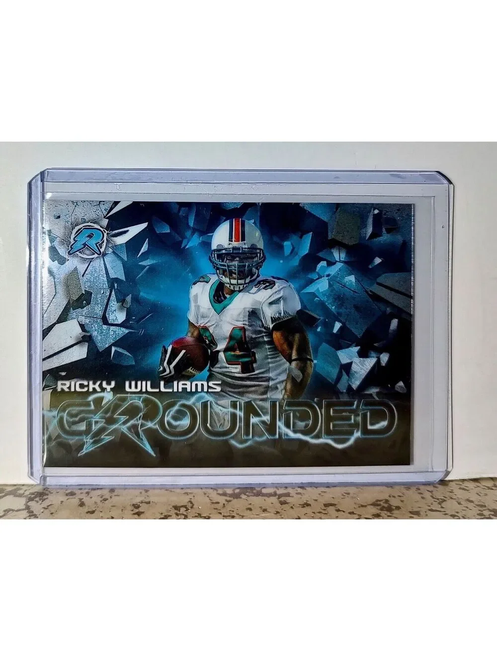 Ricky Williams 2023 Topps Resurgence Grounded NFL #RG-12 Card Miami Dolphins