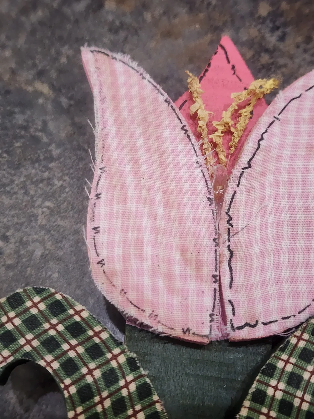 Handmade vintage cat